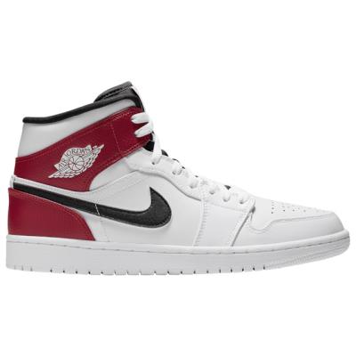 Jordan Kosárlabda Cipő Férfi Aj 1 Mid Fekete/Fehér/Piros,TCM53760